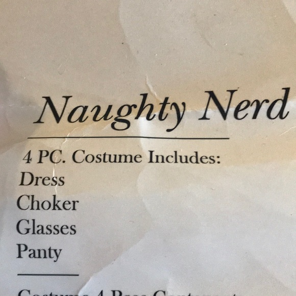 Halloween Naughty nerd costume - Picture 2 of 2